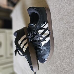 Adidas Black and White Sneakers